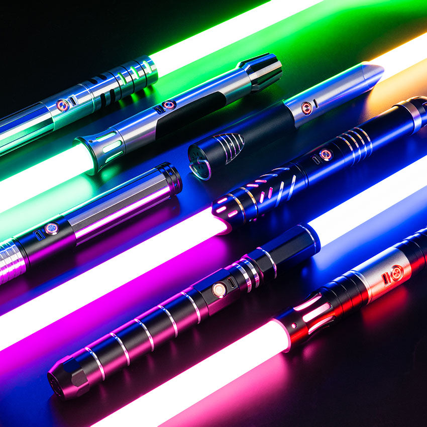 Green Blue Red Neopixel Lightsaber