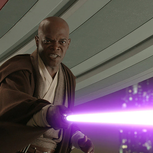 Why is Mace Windu's Lightsaber Purple?