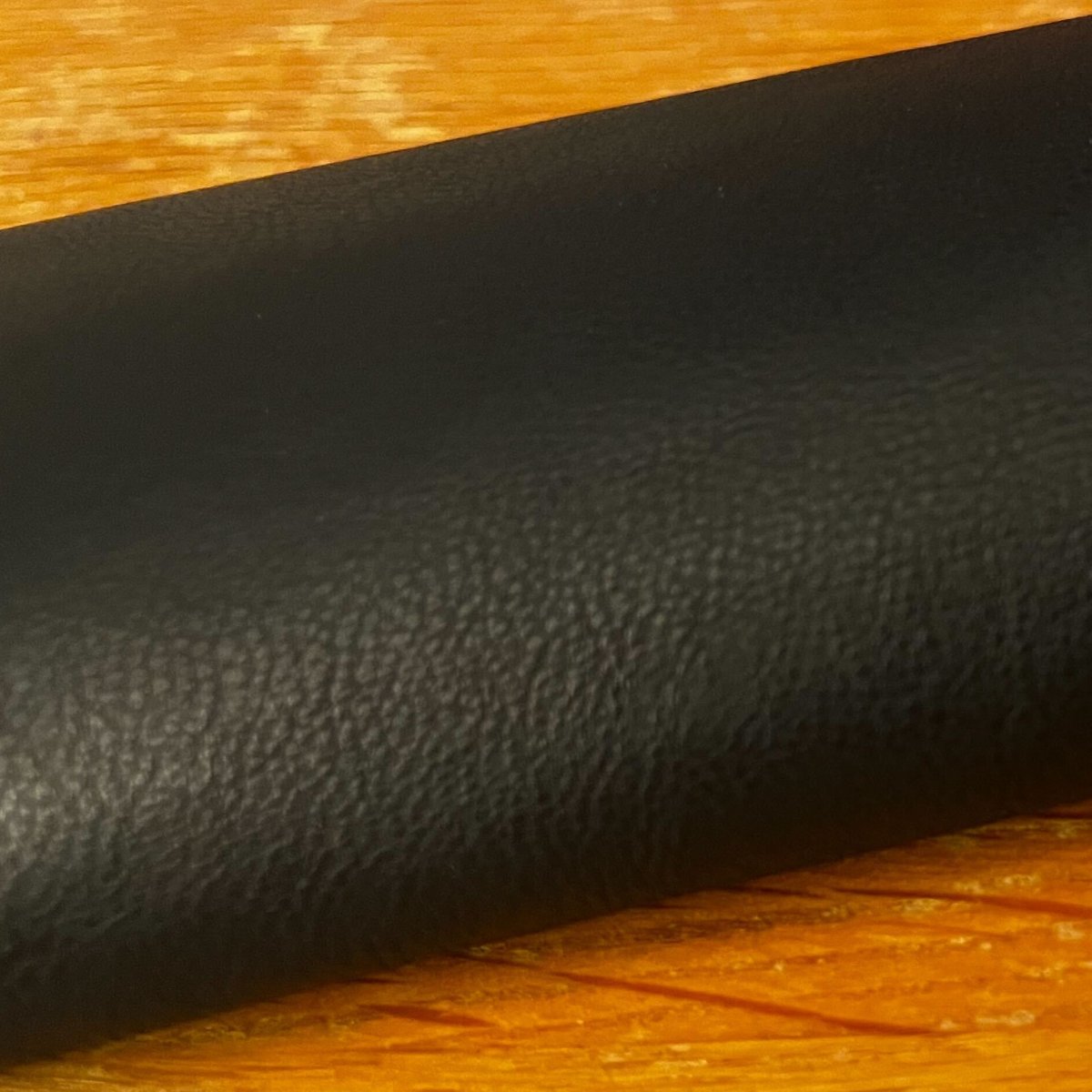 Black Leather Handle Wrap