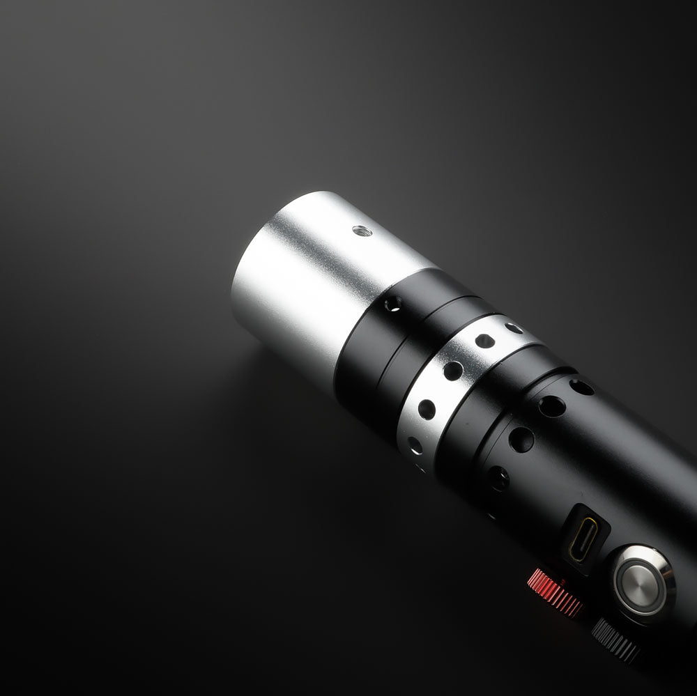 Brek combat neopixel lightsaber empty hilt