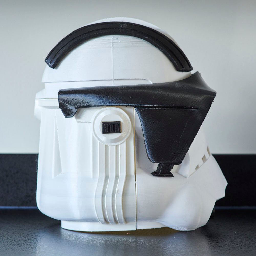 Clone Trooper Phase II Heavy Gunner (Realistic Style)- DIY Kit (Raw 3D Print)