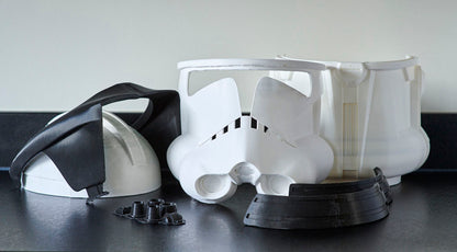 Clone Trooper Phase II Heavy Gunner (Realistic Style)- DIY Kit (Raw 3D Print)