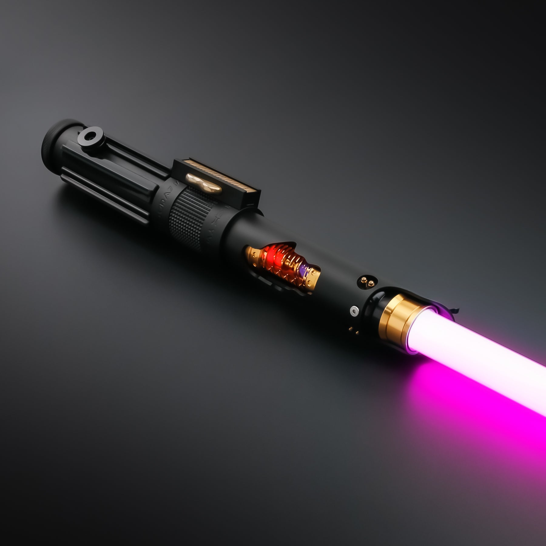 Graflex Exposed Crystal Neopixel Combat Lightsaber