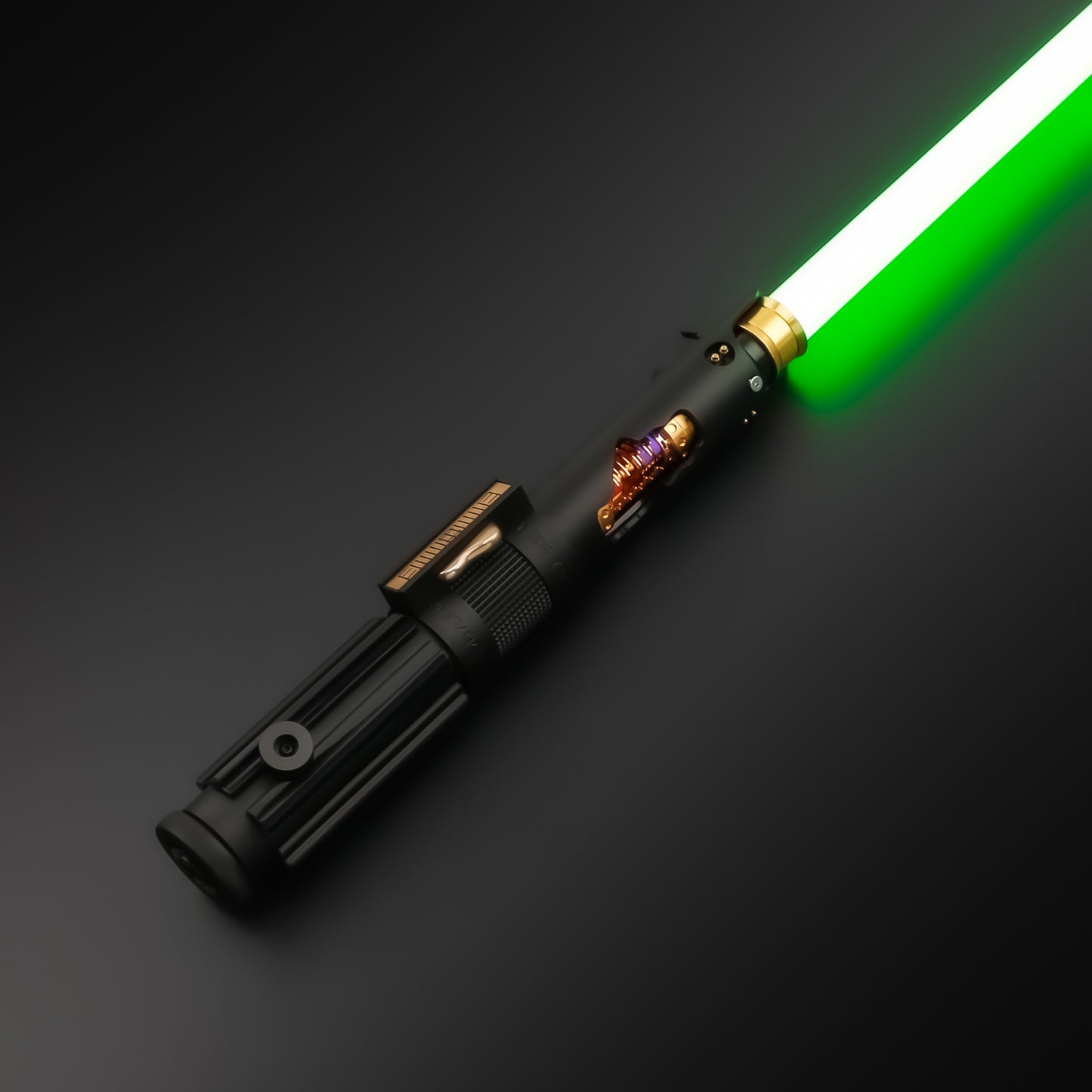 Graflex Exposed Crystal Neopixel Combat Lightsaber