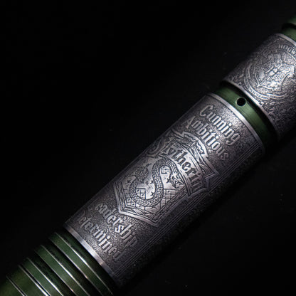 Harry Potter Etched - Slytherin (Empty Hilt)