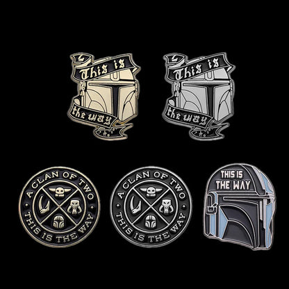 Mandalorian Series Pins