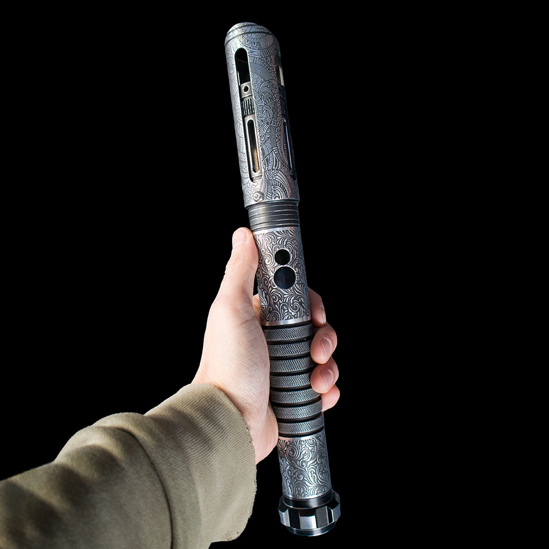 Nightfall combat neopixel lightsaber empty hilt