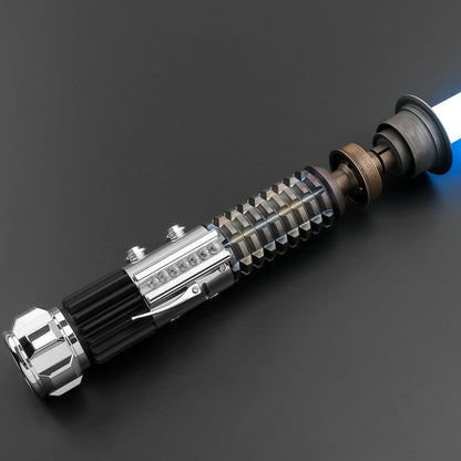 Obi Wan Kenobi (Crystal Chamber) Combat Neopixel Lightsaber