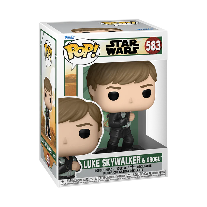 POP! Star Wars: The Book of Boba Fett - Luke Skywalker & Grogu