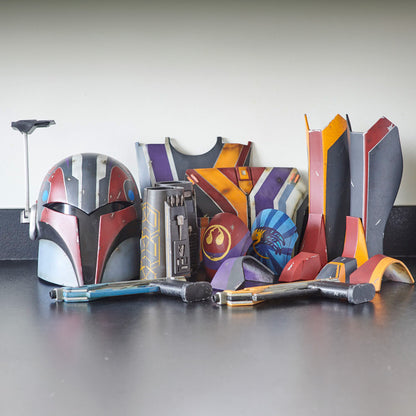 Sabine Wren Full Armour (Realistic Style)  - DIY Kit (Raw 3D Print)