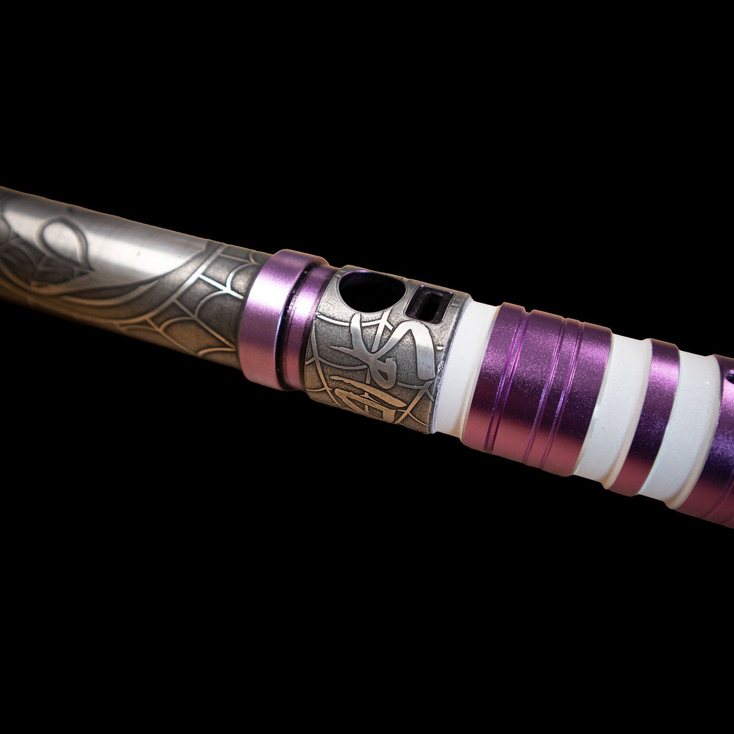 Spirder Gwen Neopixel Custom Combat Lightsaber Custom Hilt