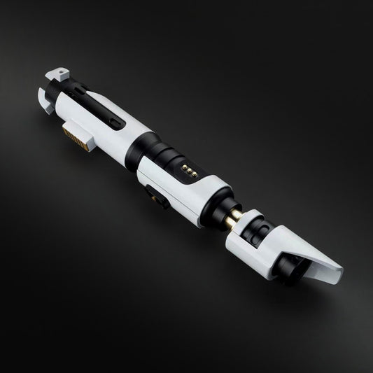 IPO - Neopixel Lightsaber - Thin Neck - Wihte Hilt