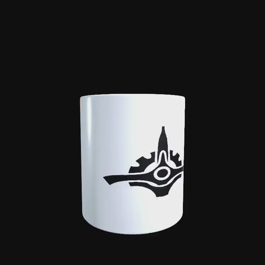 Galactic Senate logo on a white ceramic mug