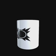 Load and play video in Gallery viewer, Black Canon Sith logo on a white ceramic mug
