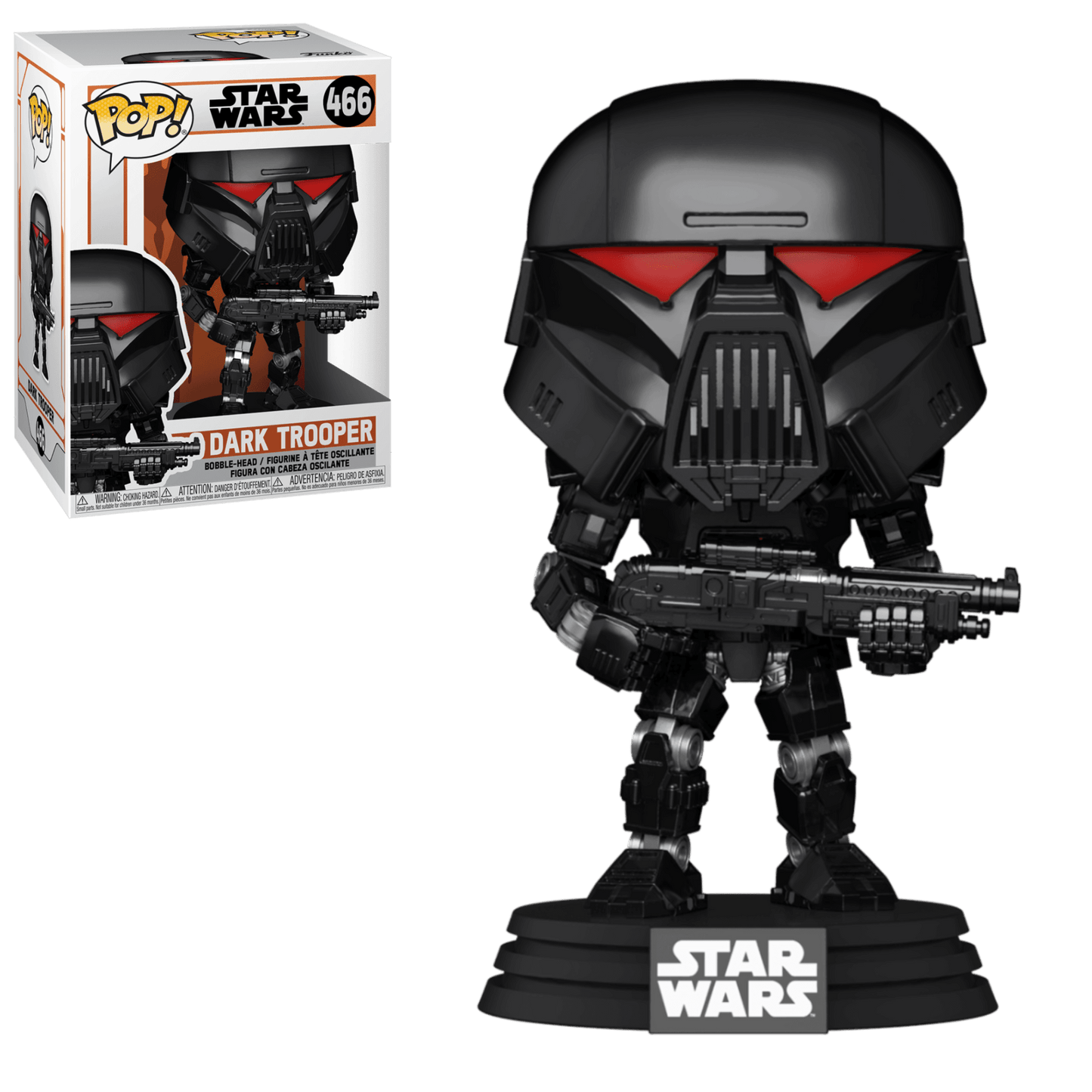 POP Star Wars: Mandalorian Dark Trooper (Battle) - ES Sabers