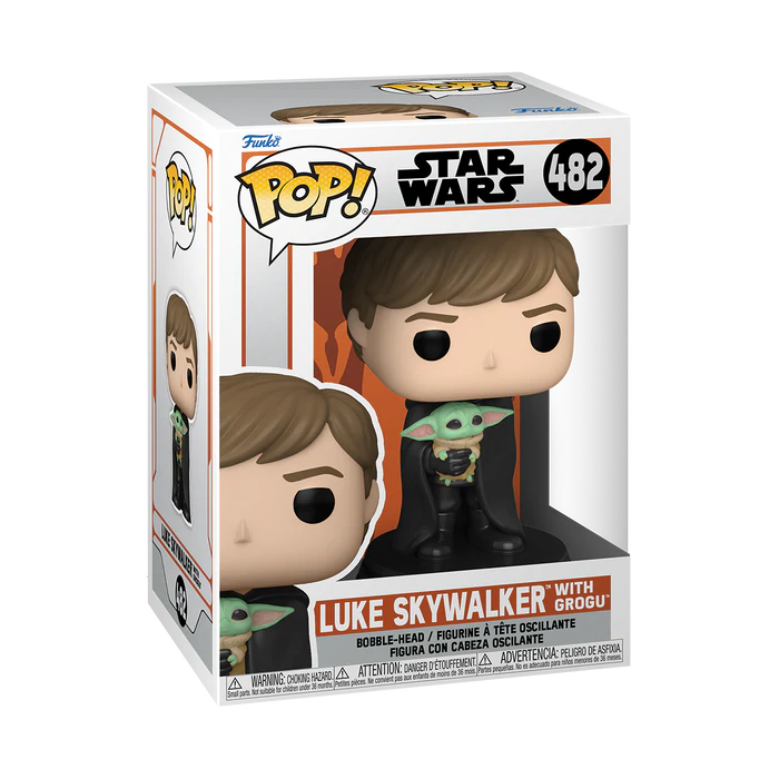 POP Star Wars: Mandalorian Luke w/Child - ES Sabers