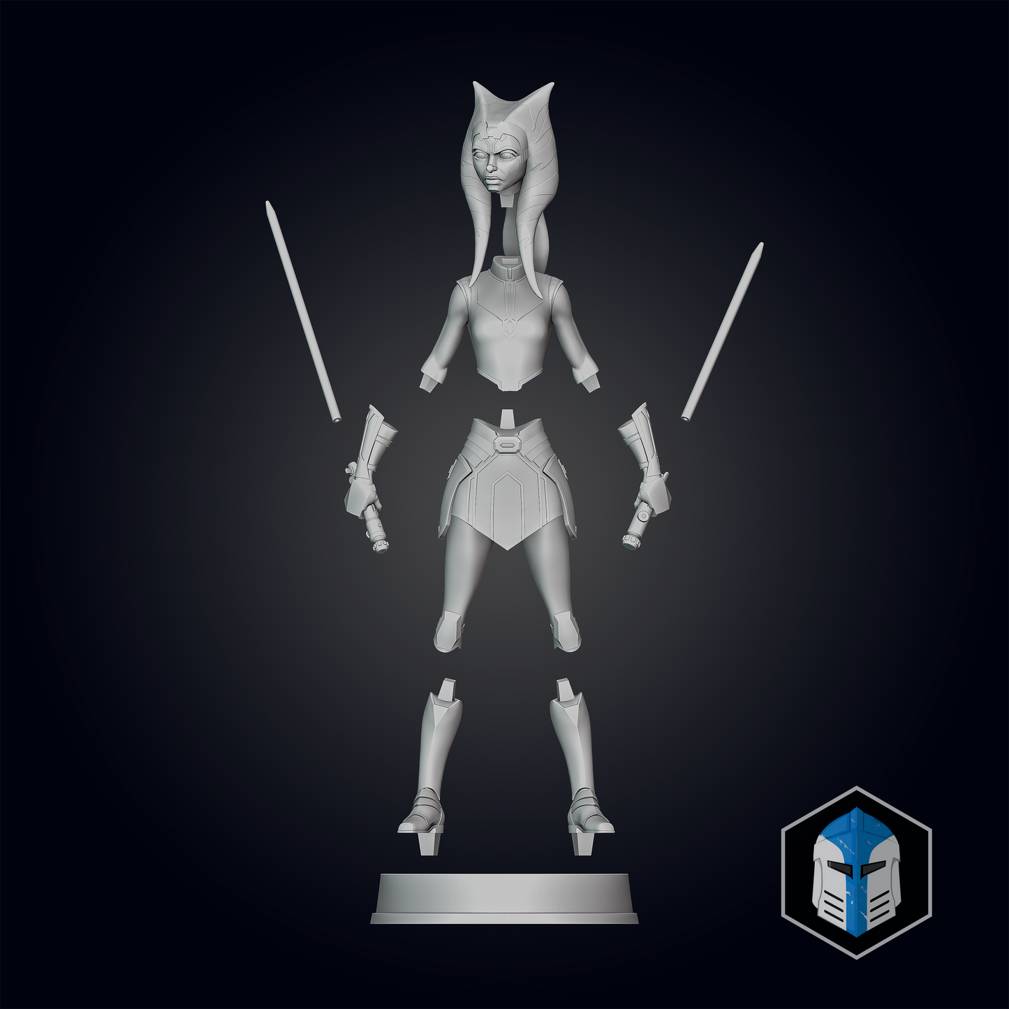 Ahsoka Tano Figurine 3D Print