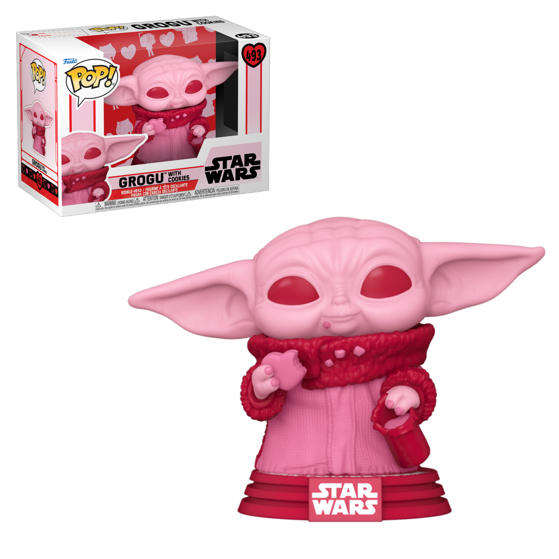 POP Star Wars: Valentines S2 - Grogu - ES Sabers