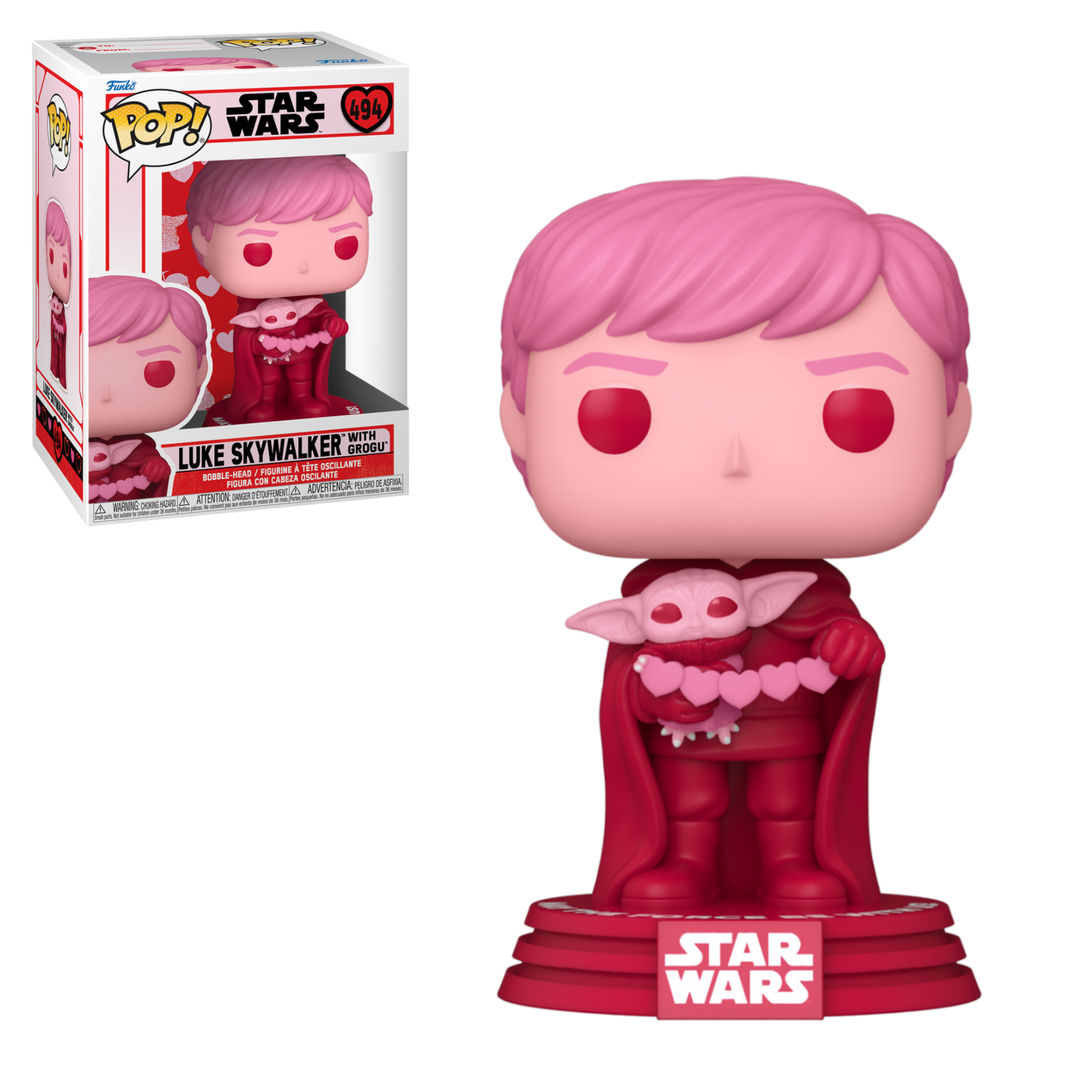 POP Star Wars: Valentines S2 - Luke & Grogu - ES Sabers