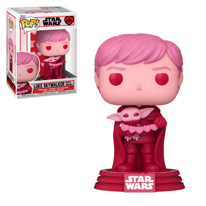 POP Star Wars: Valentines S2 - Luke & Grogu - ES Sabers