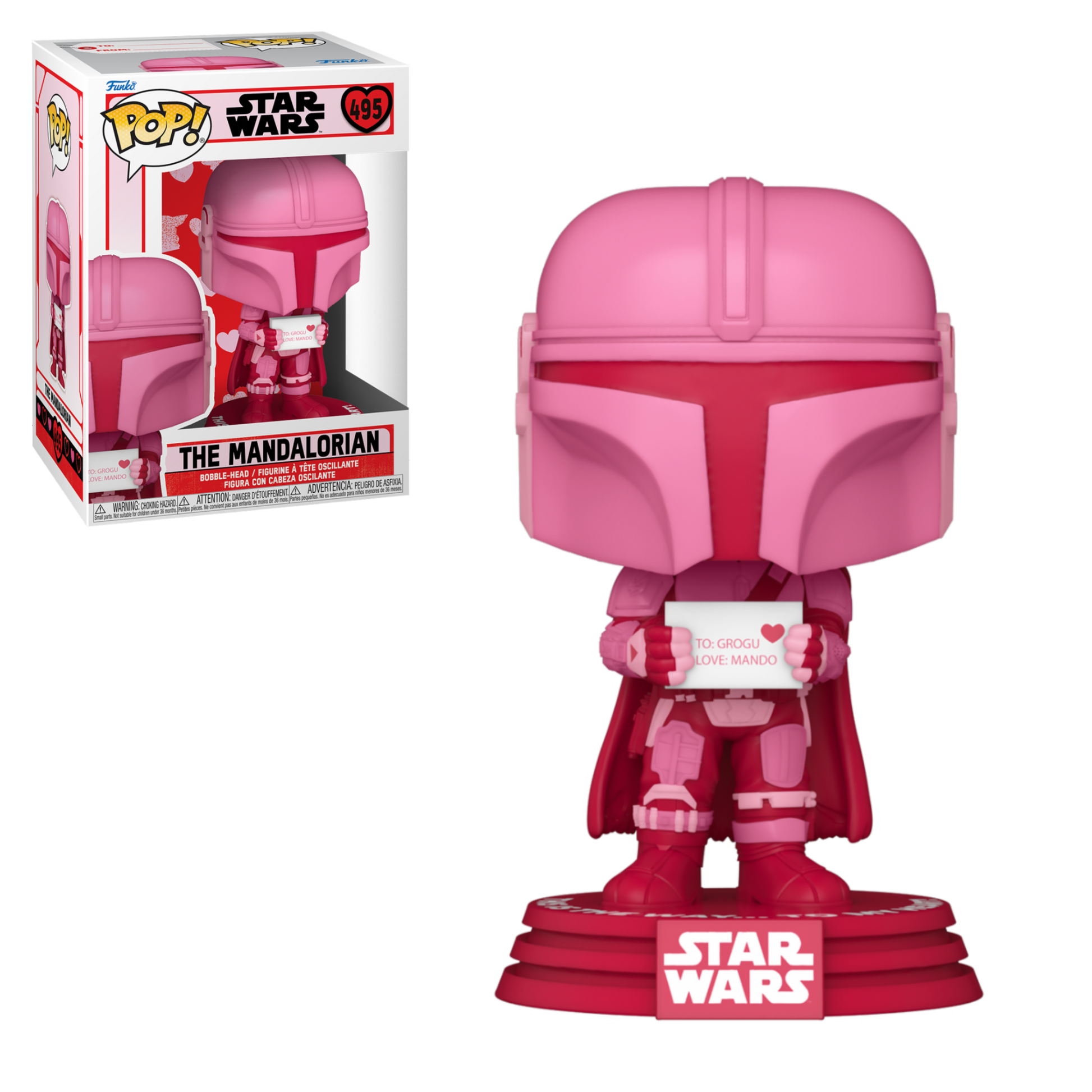 POP Star Wars: Valentines S2 - Mandalorian - ES Sabers