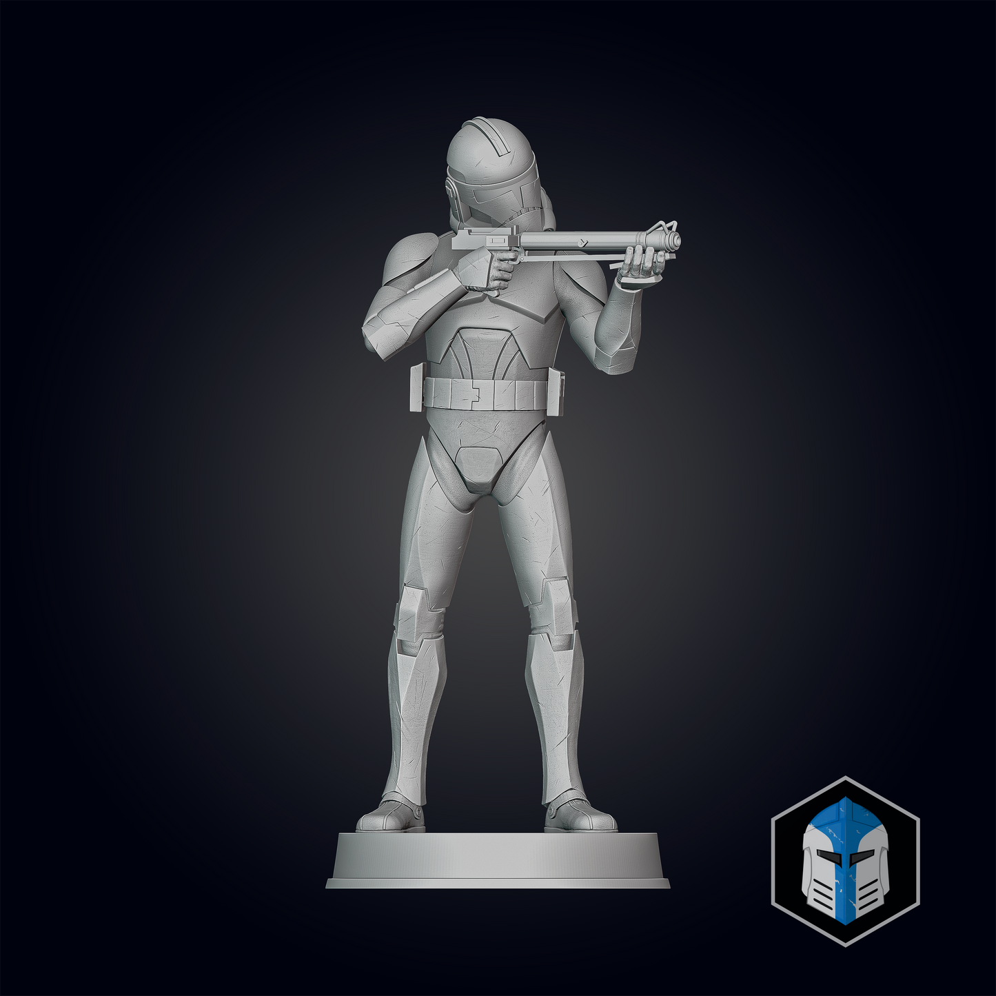 Grunt Arc Trooper Figurine  - Printed DIY